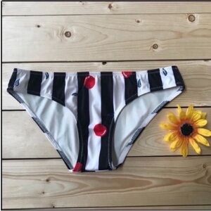 Solid & striped Bikini Bottoms New